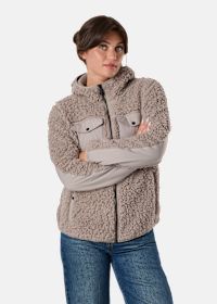Marstrand Stretch Pile Hood Jacket W