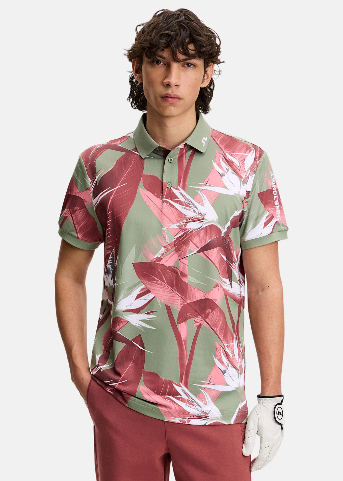 Tour Tech Print Polo