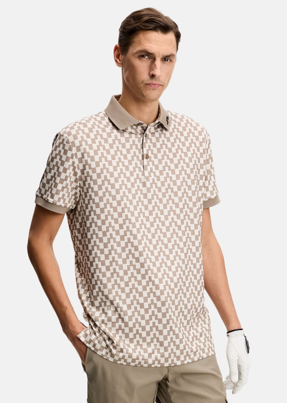 Tour Tech Print Polo
