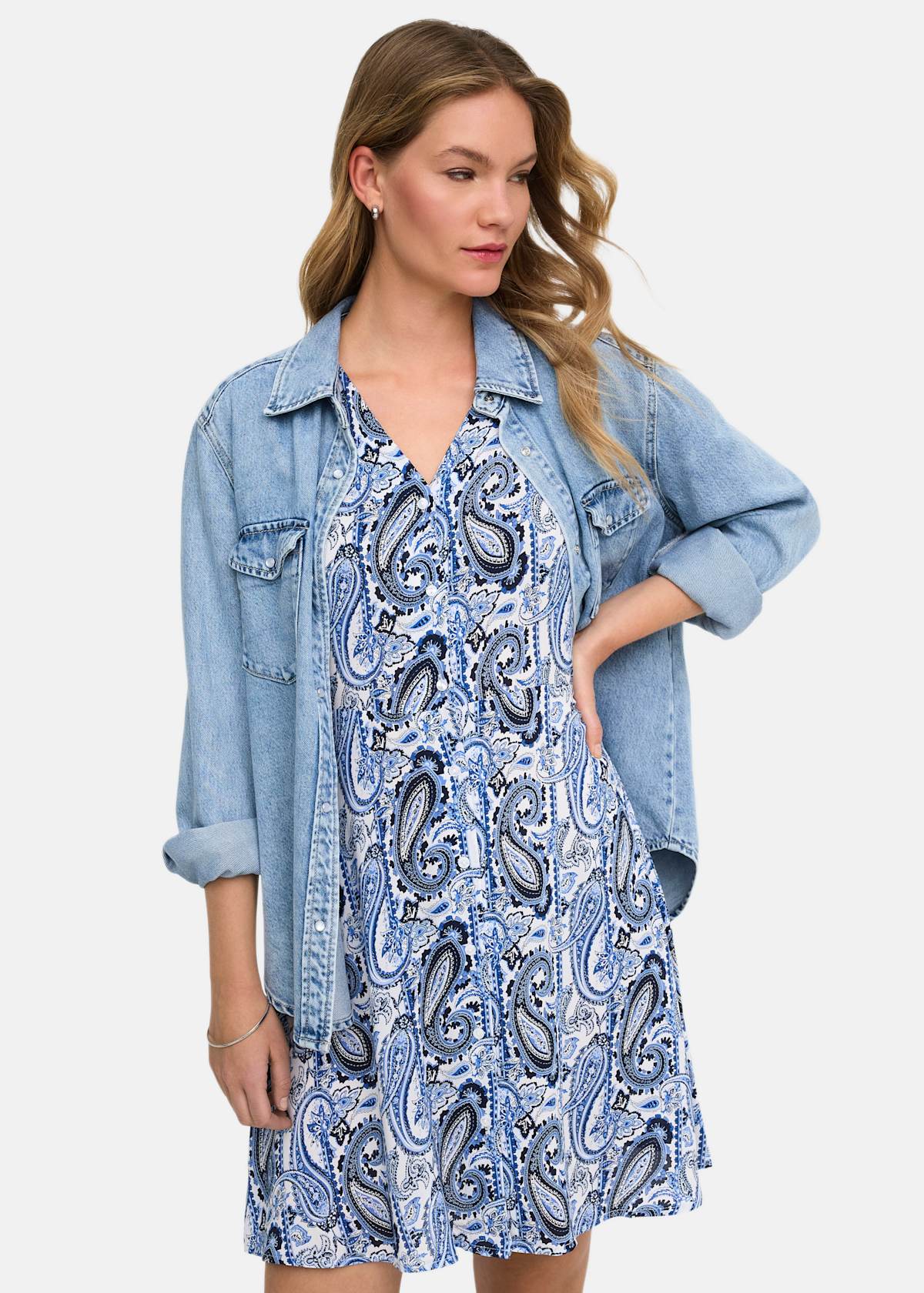 ONLEVIDA S/S SHORT DRESS WVN N