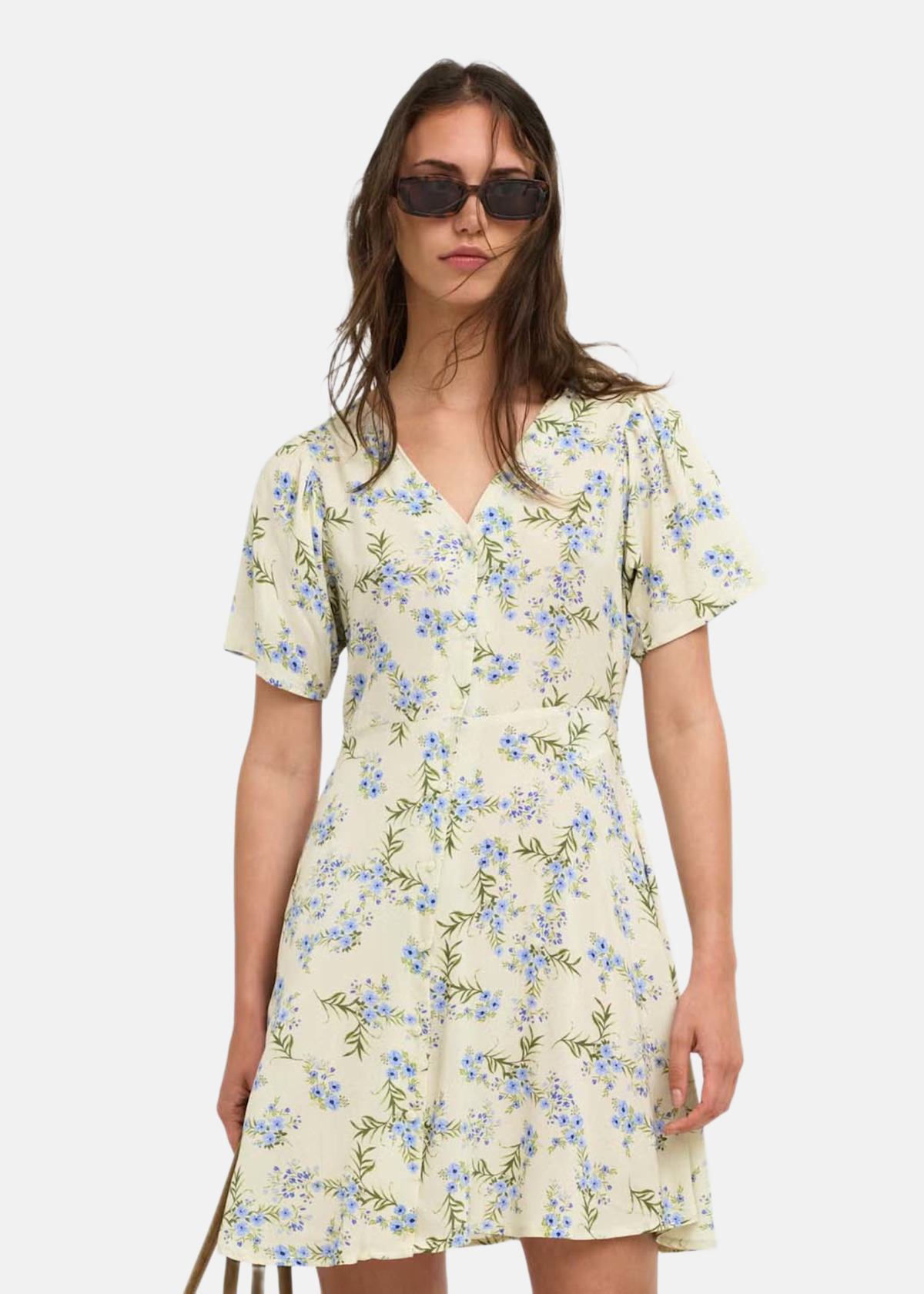 ONLEVIDA S/S SHORT DRESS WVN N