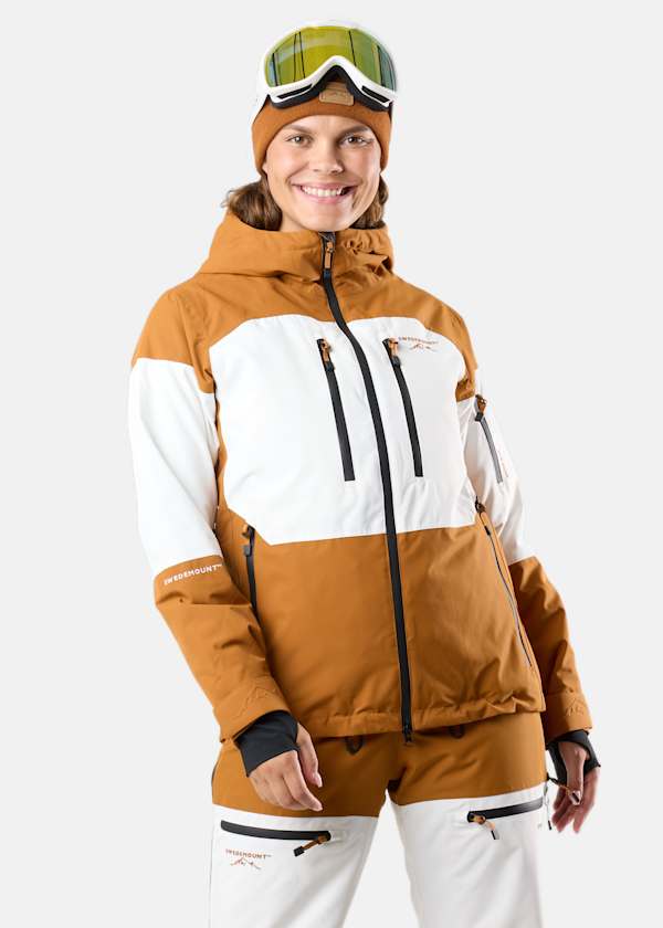 フードなし　schoffel スキージャケット　中綿　ツイード転写　ヘリンボーン Freeride Jacket W | Jackets | Women | Swedemount