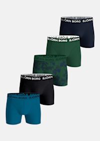 COTTON STRETCH BOXER 5p