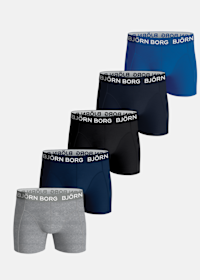 COTTON STRETCH BOXER 5p