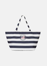 Seaside Stripe Beach Bag