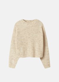 NKFHOLLY LS BOXY SHORT KNIT NO