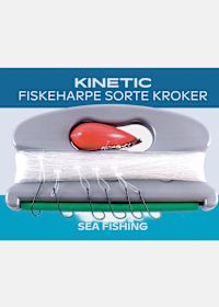 KINETIC FISKEHARPE SORTE KROKE