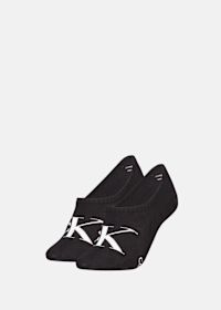 CKJ WOMEN FOOTIE HIGH CUT 2P M