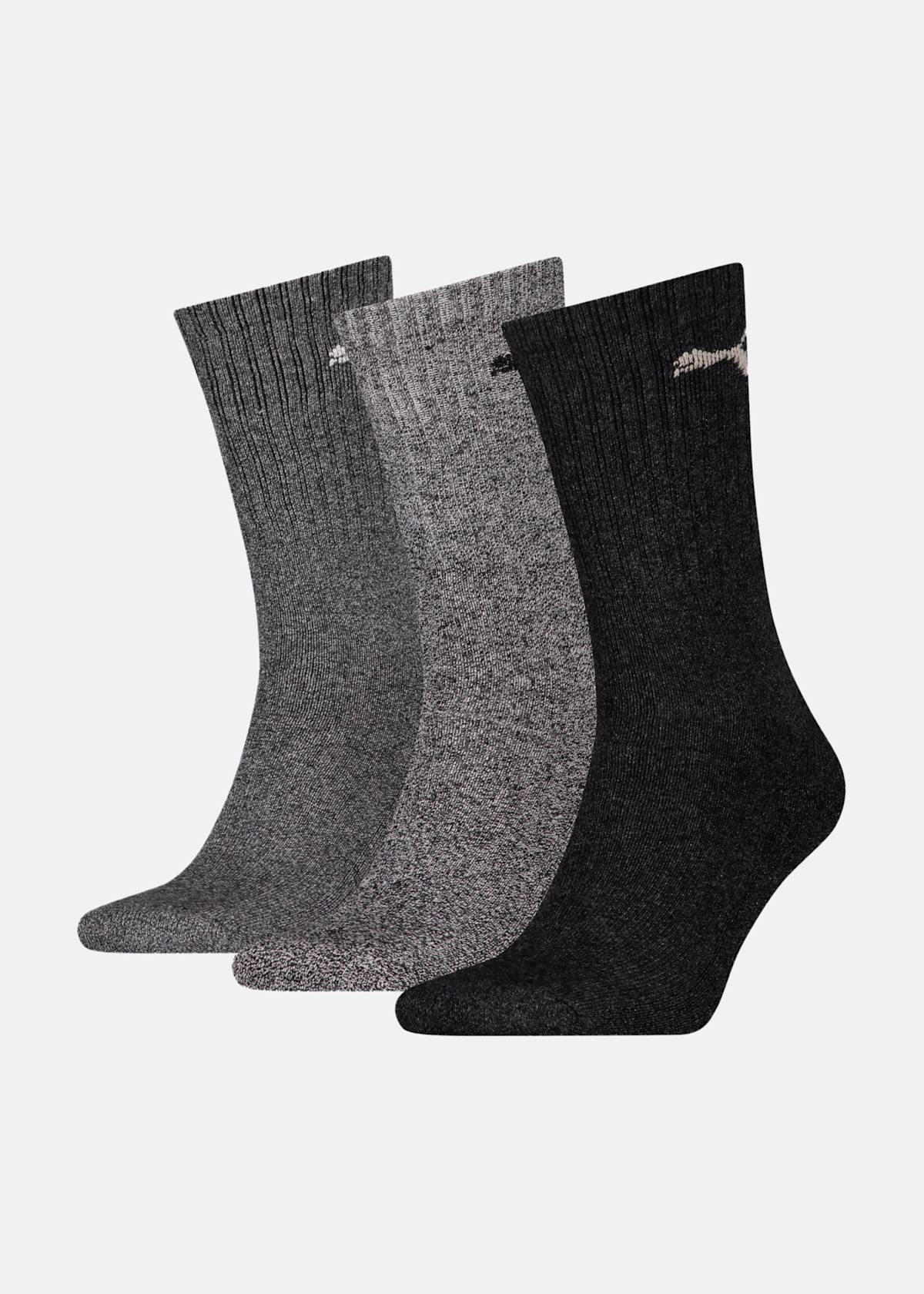 PUMA UNISEX CREW SOCK 3P