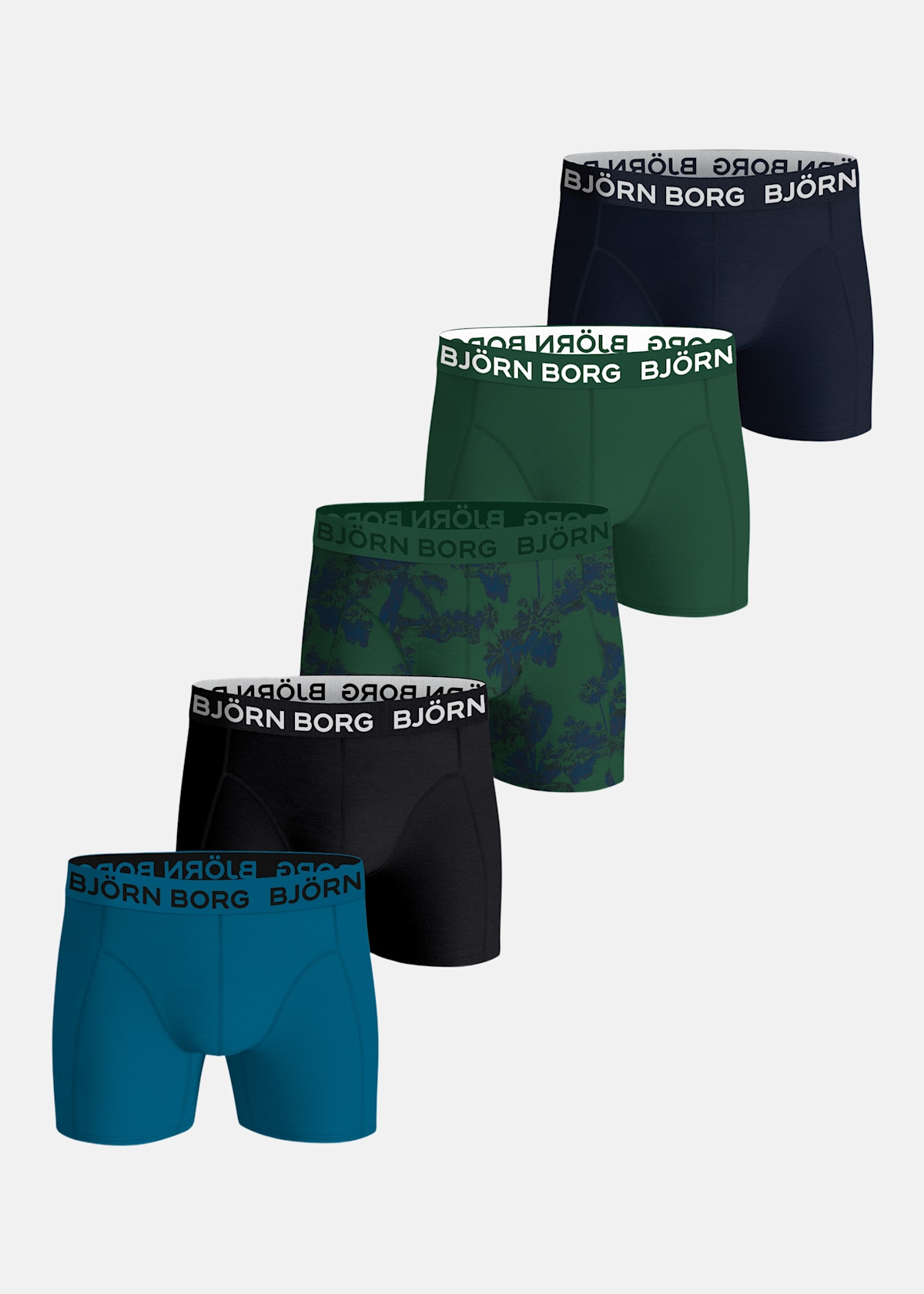 COTTON STRETCH BOXER 5p