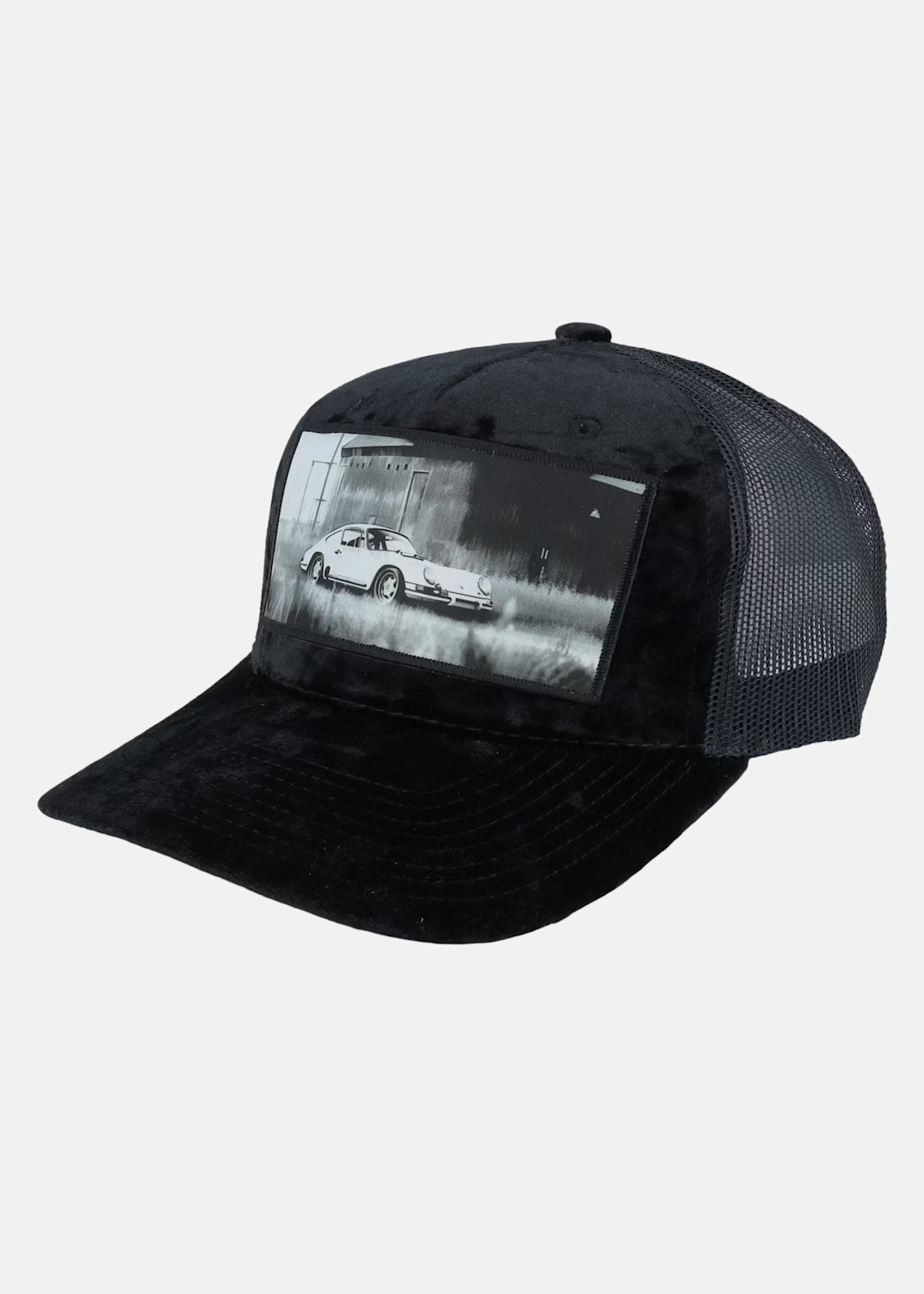 Classic Sportscar Black A-fram