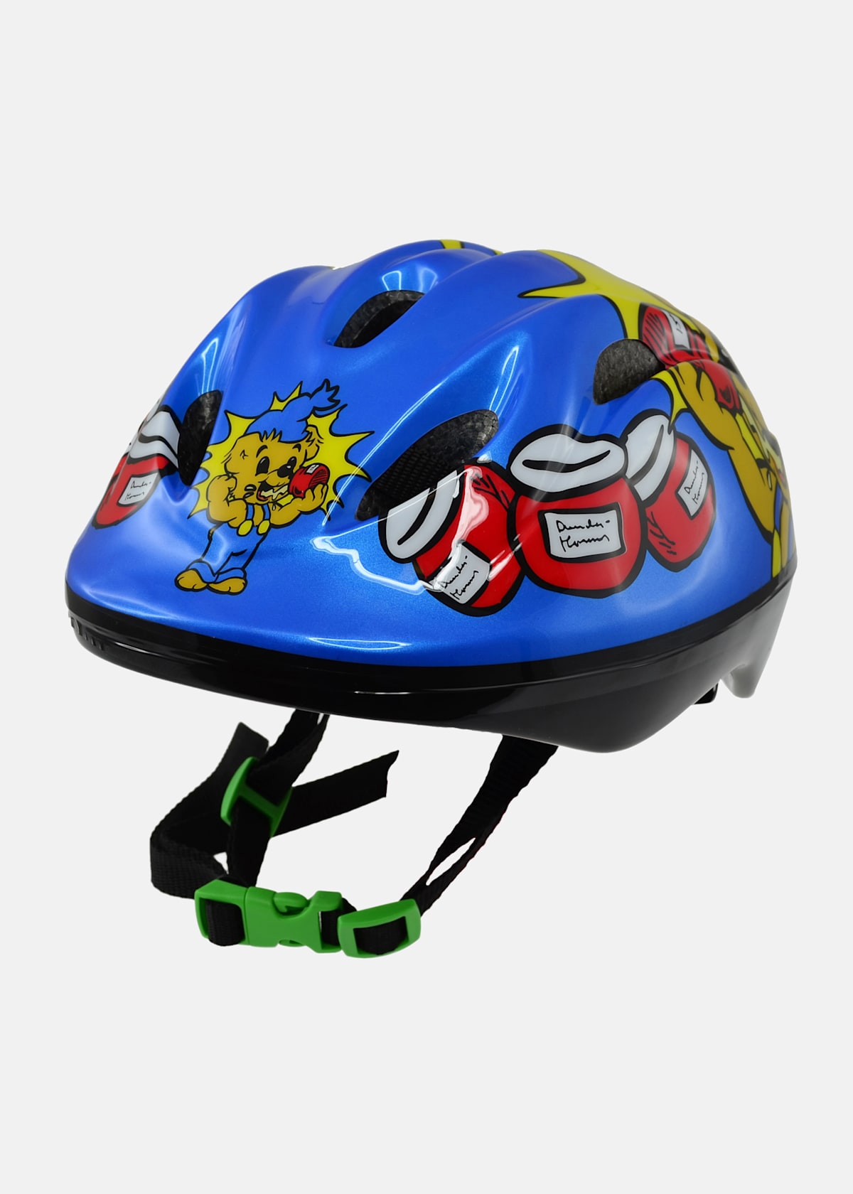 Cykelhjälm Bamse Blå
