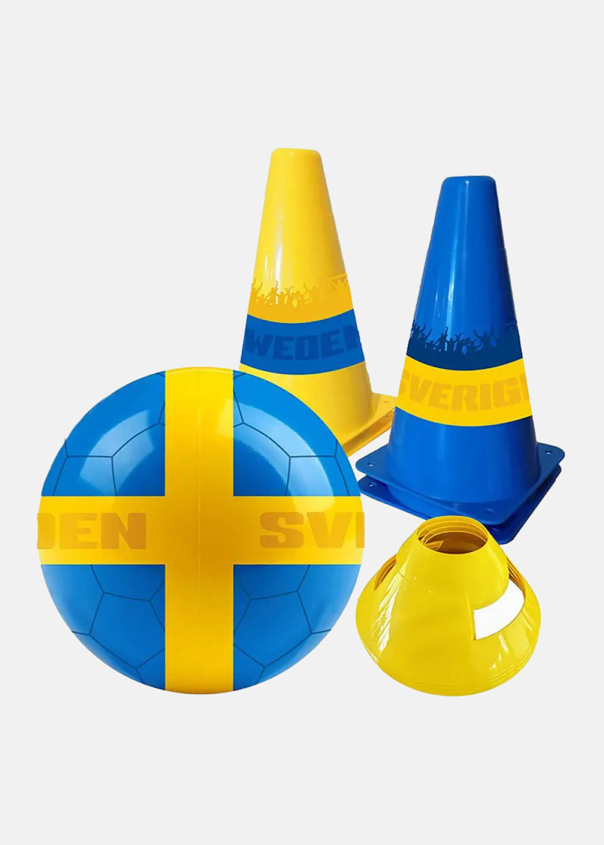SVERIGE Fotbollsset - Boll & k