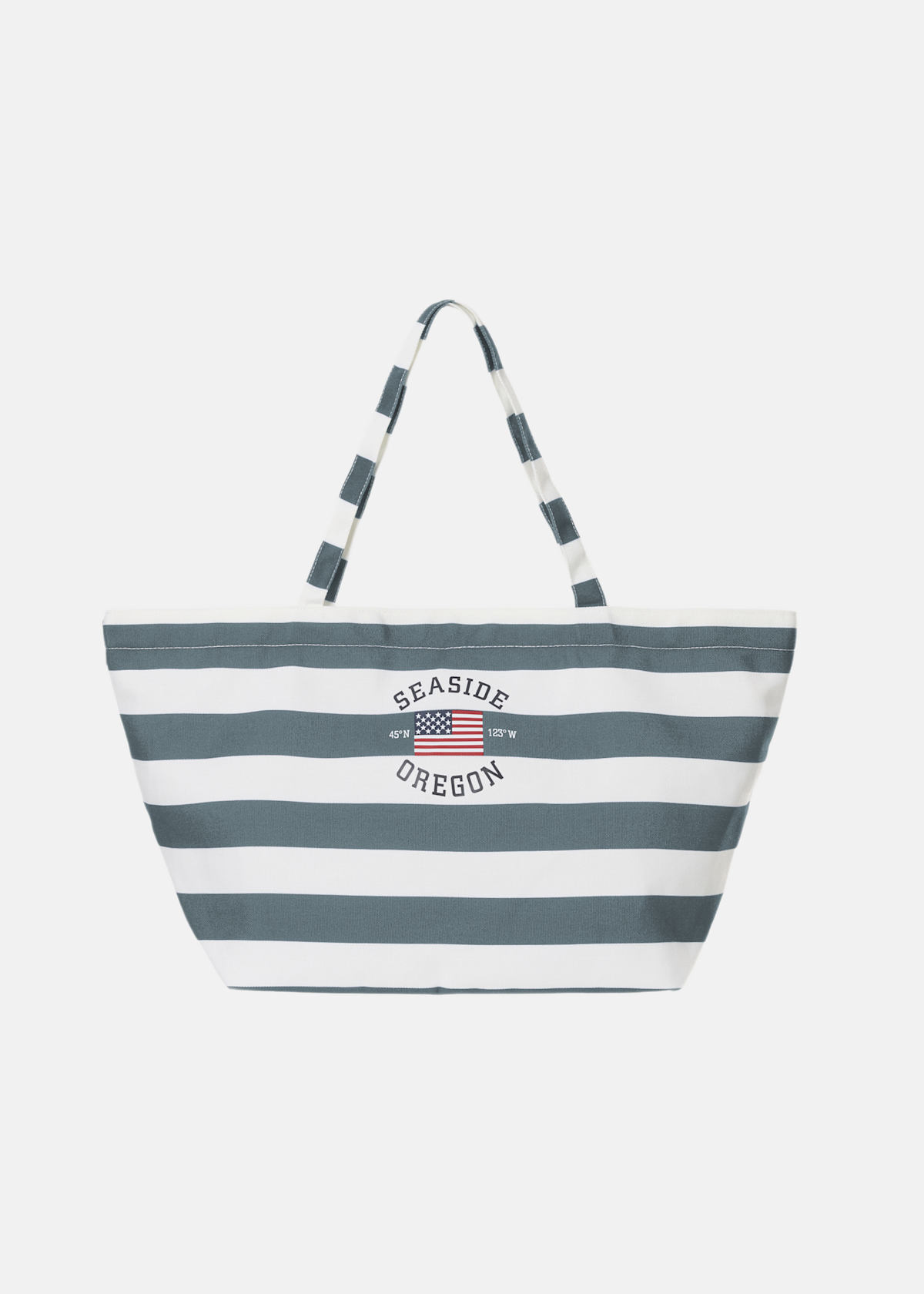 Seaside Stripe Beach Bag