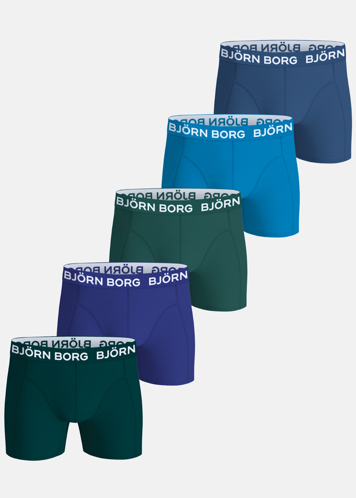 COTTON STRETCH BOXER 5p