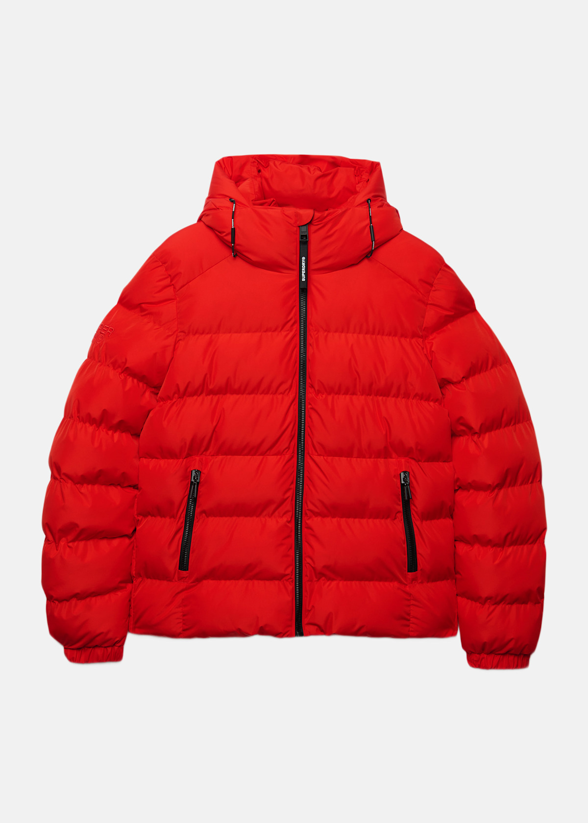 HOODED SPORTS PUFFER JACKET