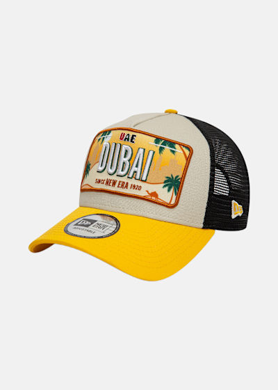 LICENSE PLATE TRUCKER NEWERA