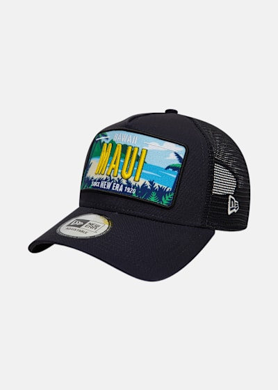 LICENSE PLATE TRUCKER NEWERA