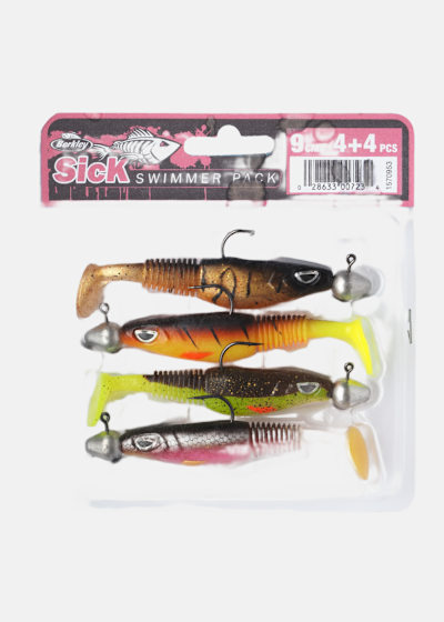 Sick Swimmer 9cm 4pc pre-rigge