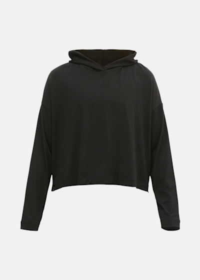 Soft Cropped Hoodie