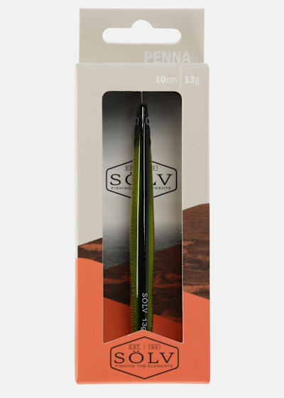 Sölv Penna 10cm/13g Green Tobi