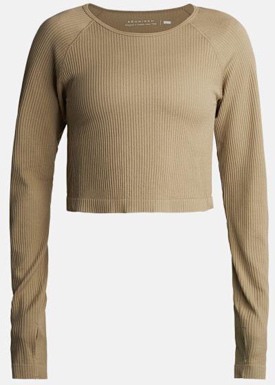 Seamless Crop Long Sleeve
