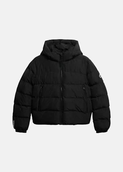 HOODED SPORTS PUFFER JACKET