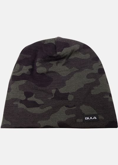 CAMO PRINTED WOOL BEANIE