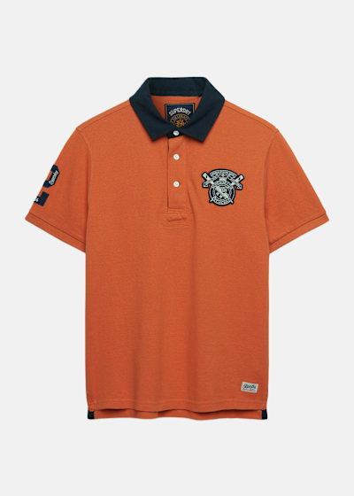 VINTAGE PIQUE RUGBY POLO