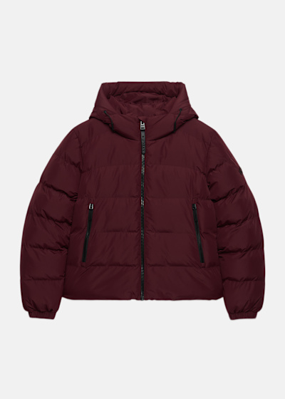 HOODED SPORTS PUFFER JACKET