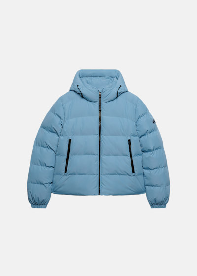 HOODED SPORTS PUFFER JACKET