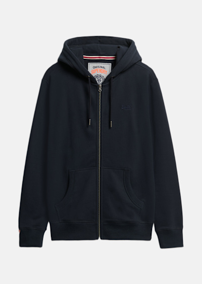 ESSENTIAL LOGO ZIP HOODIE HB