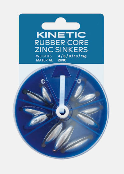 KINETIC RUBBER CORE SINKERS AS