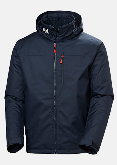 CREW HOODED PILE JACKET