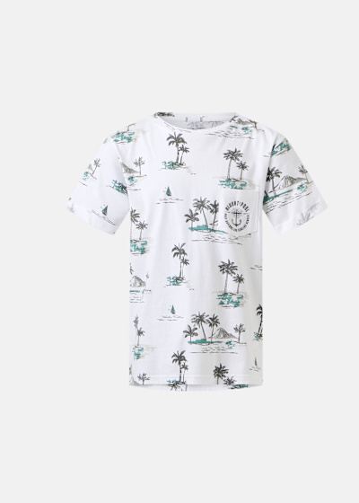 Tropical Pocket Tee JR