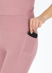 Ribbed Seamless Tights W